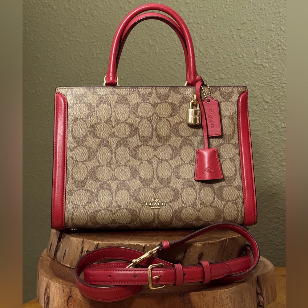 COACH ZOE CARRYALL - Picture 3 of 16